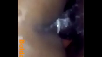 Ebony thot creampie