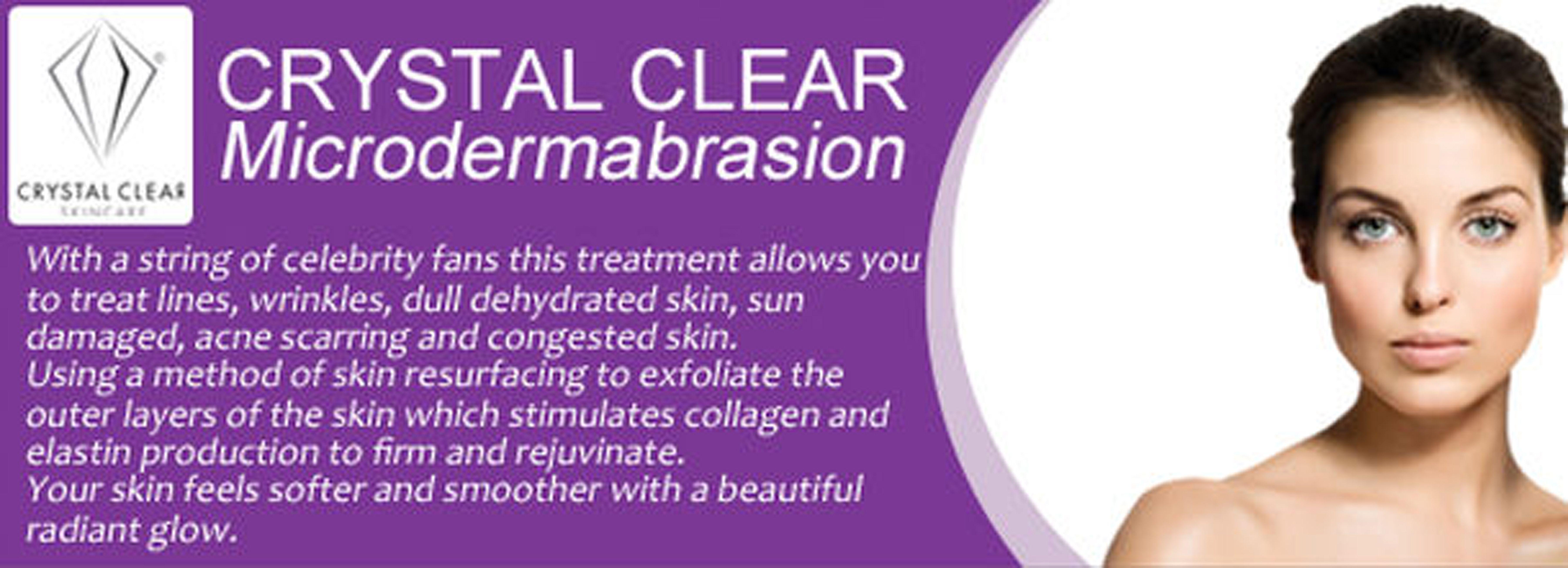 Crystal clear deluxe facial